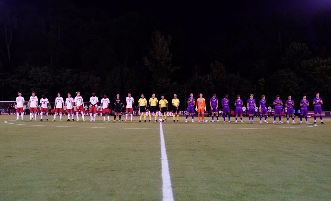 Pack Men's Soccer to Host High Point Tuesday Night