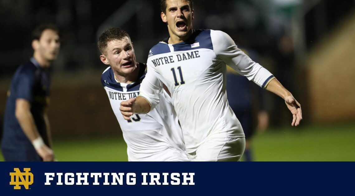 Russo’s Hat Trick Gives Irish 3-2 Win Over Michigan – Notre Dame Fighting Irish – Official Athletics Website