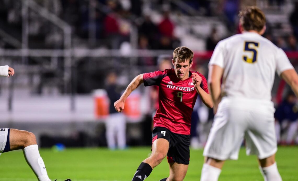 Rutgers, Maryland Score Weekly Men's Soccer Honors
