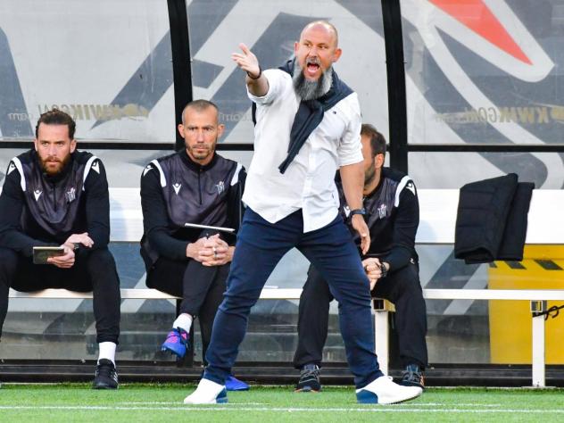 Forge FC Technical Director and Head Coach Bobby Smyrniotis