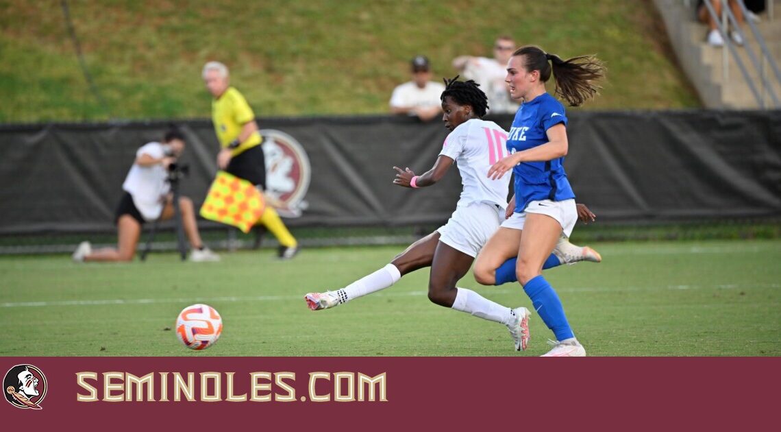 Soccer Takes Down No. 12 Duke 5-1