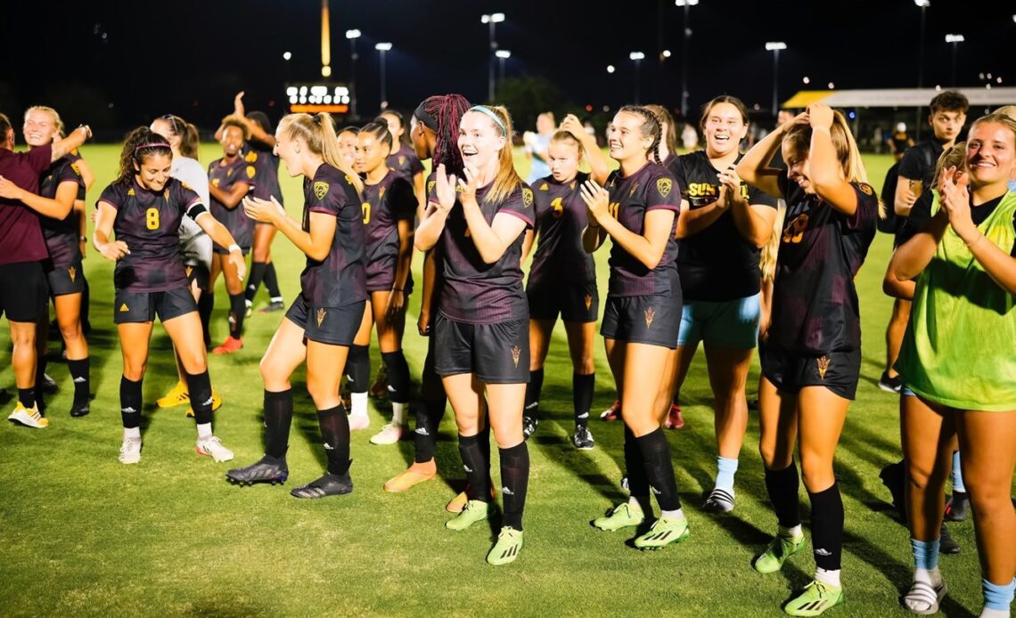 Sun Devil Soccer returns home for contests vs. Oregon, Oregon State