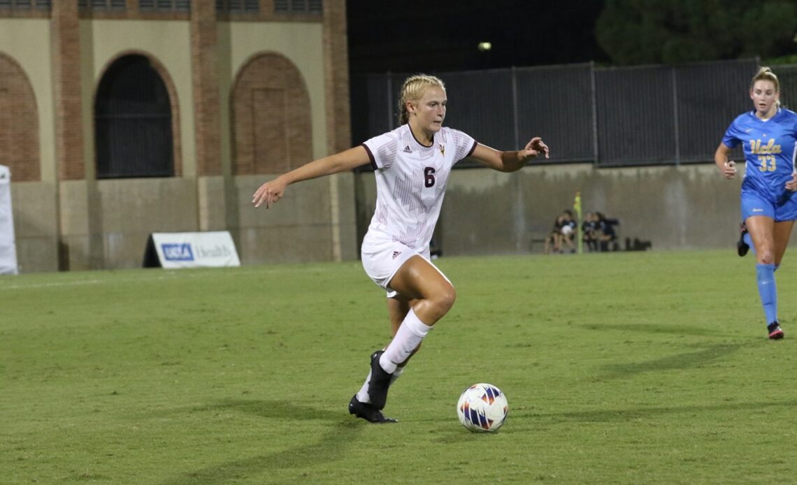 Sun Devil Soccer unable to generate goals in loss at No. 1 UCLA