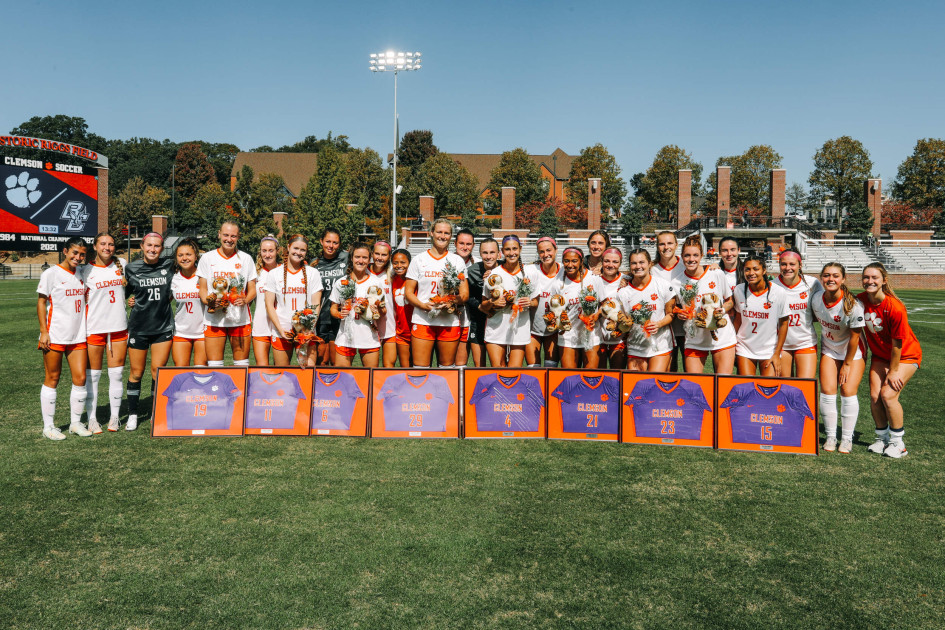 Tigers Dominate Boston College on Senior Day – Clemson Tigers Official Athletics Site