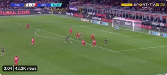Video: Divock Origi opens up his account for Milan with a rocket into the top corner