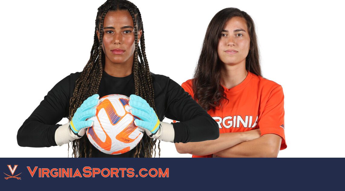 Virginia Women's Soccer | Godfrey, White Tabbed For ACC Weekly Honors