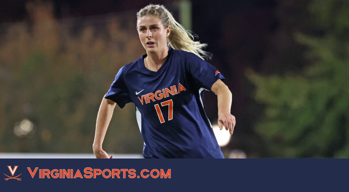 Virginia Women's Soccer | Hopkins Named ACC Co-Offensive Player Of The Week