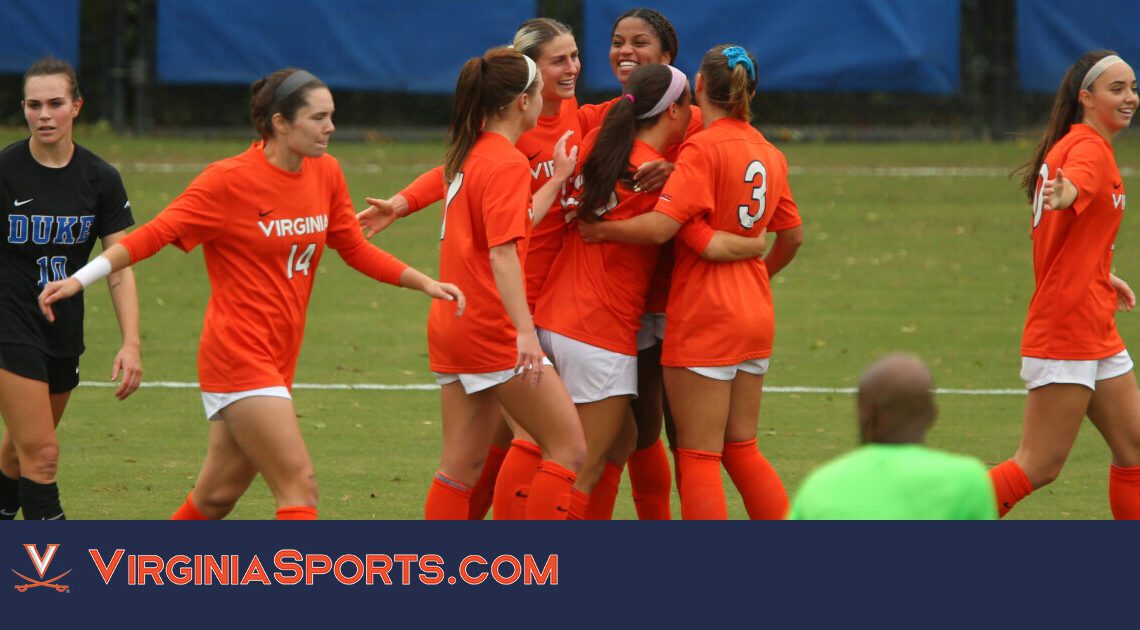 Virginia Women's Soccer | No. 2 Virginia Shuts Out No. 4 Duke For 1-0 Victory