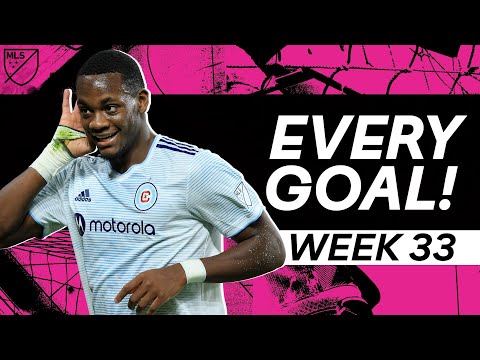Watch Every Single Goal from Week 33 in MLS!