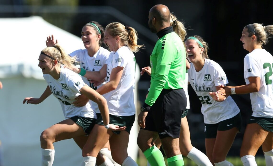 Wickes’ Brace Powers No. 6 Spartans Past Minnesota in B1G Quarterfinals