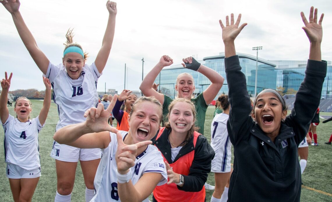 Wildcats Advance to B1G Semifinal With 2-1 Win Over Rutgers