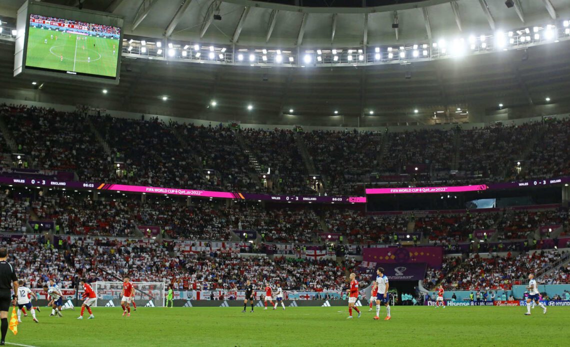England play Wales at the 2022 FIFA World Cup