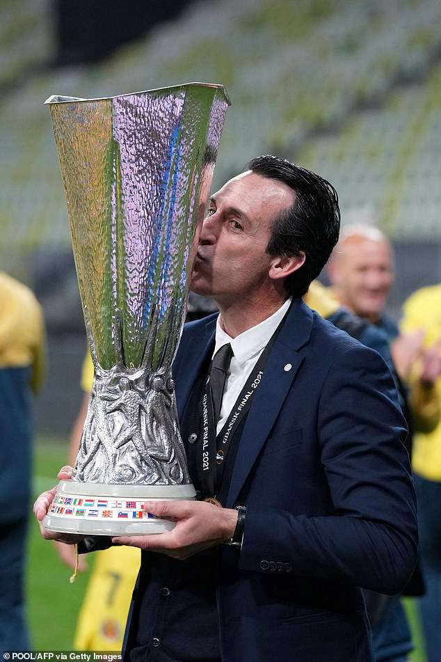 One of Emery's finest achievement as manager was winning the Europa League with Villareal