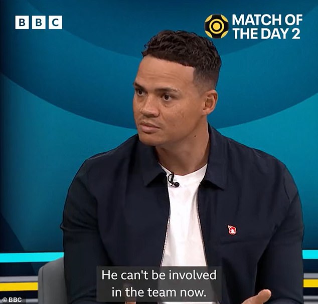 And pundit Jenas said that United manager Erik ten Hag 'cannot' play the forward, 37, again