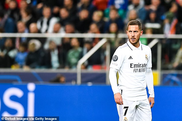 Hazard's current deal at the Santiago Bernabeu will expire in the summer of 2024
