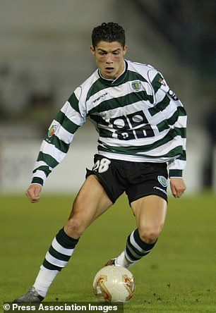 Ronaldo became the first player to feature for each of Sporting's youth teams in one season