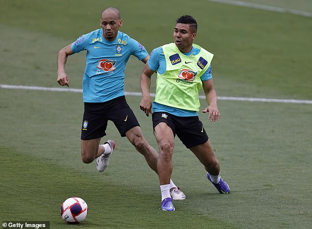 He insisted compatriot Casemiro (right) moved to 'the wrong place in England' this summer