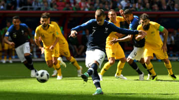 France defeated Australia in the group stage of the 2018 World Cup
