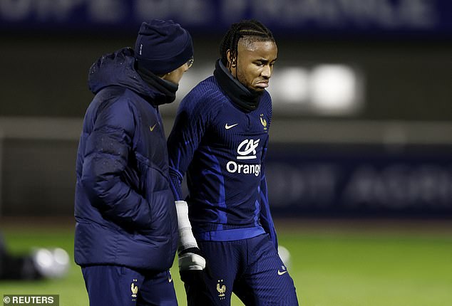 RB Leipzig confirmed tests had revealed Nkunku had torn the lateral ligament in his left knee