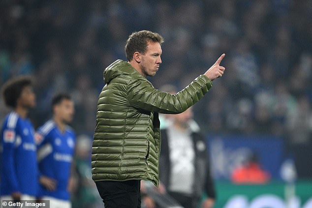 Julian Nagelsmann's side have a four point lead at the top of the Bundesliga after fifteen games