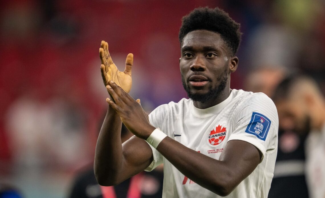 Alphonso Davies reacts to penalty miss in CanMNT loss to Belgium
