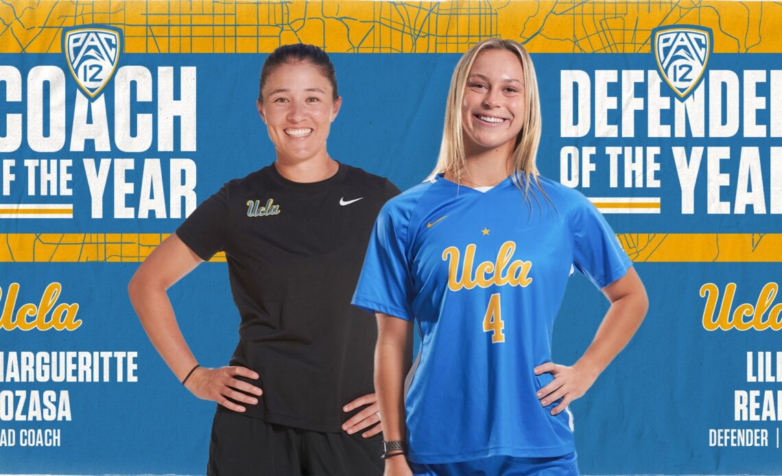 Aozasa, Reale Named Pac-12 Coach, Defender of the Year