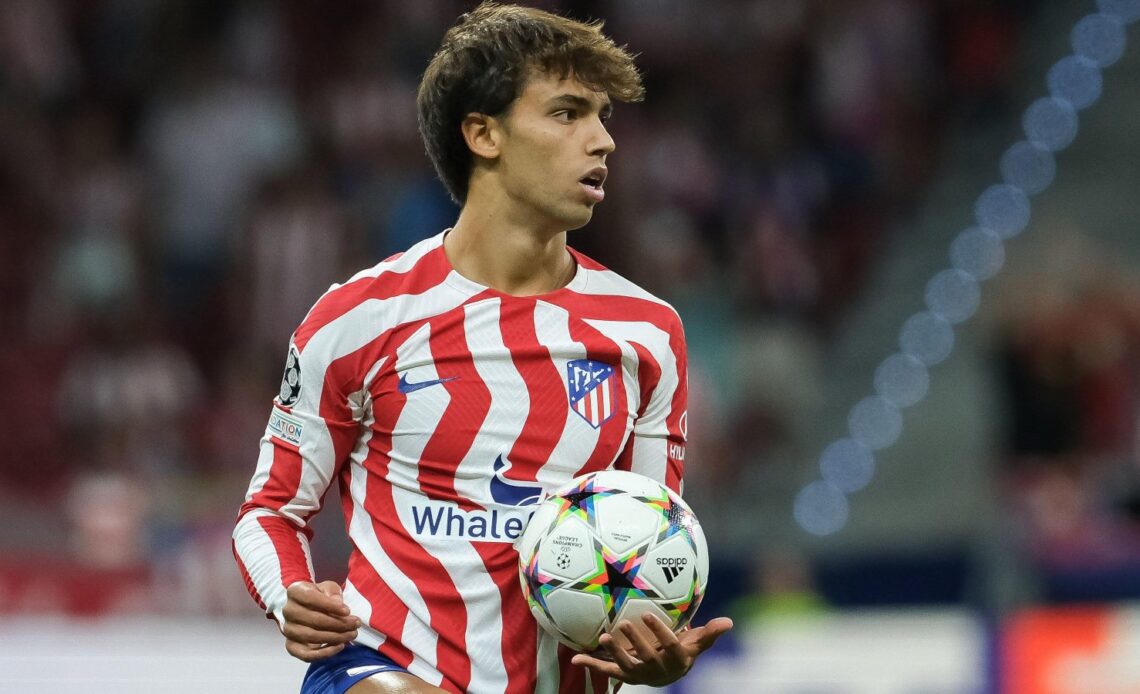 Joao Felix in action for Atletico Madrid.