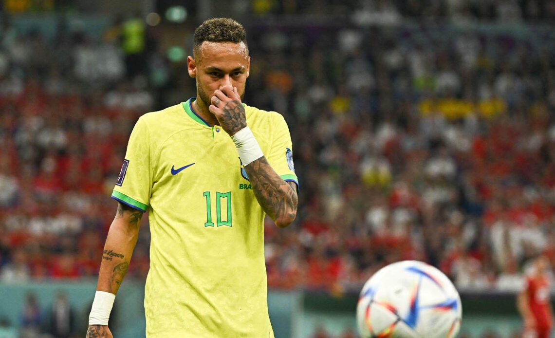 Neymar Jr of Brazil during Brasil v Serbia match of the Fifa World Cup Qatar 2022