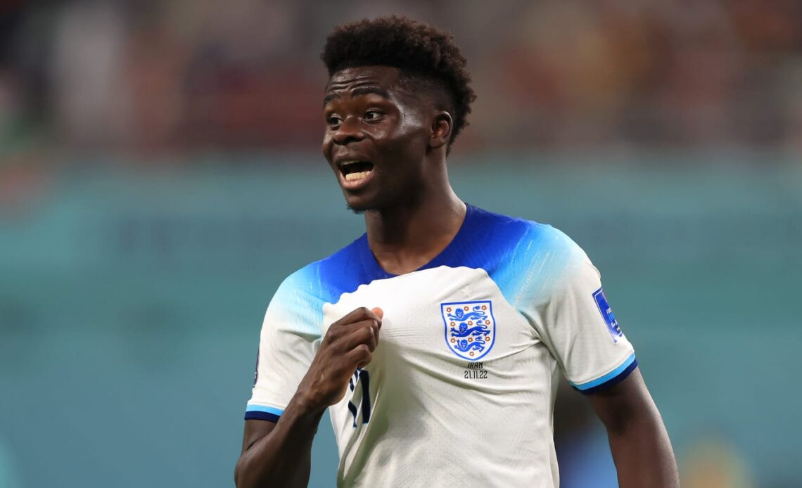 Bukayo Saka suggests England proved a point with huge Iran win