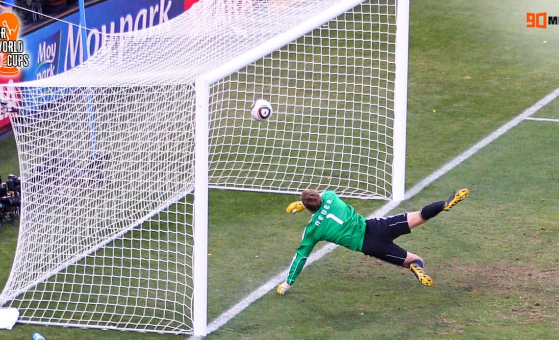Frank Lampard's ghost goal and the thrashing by Germany