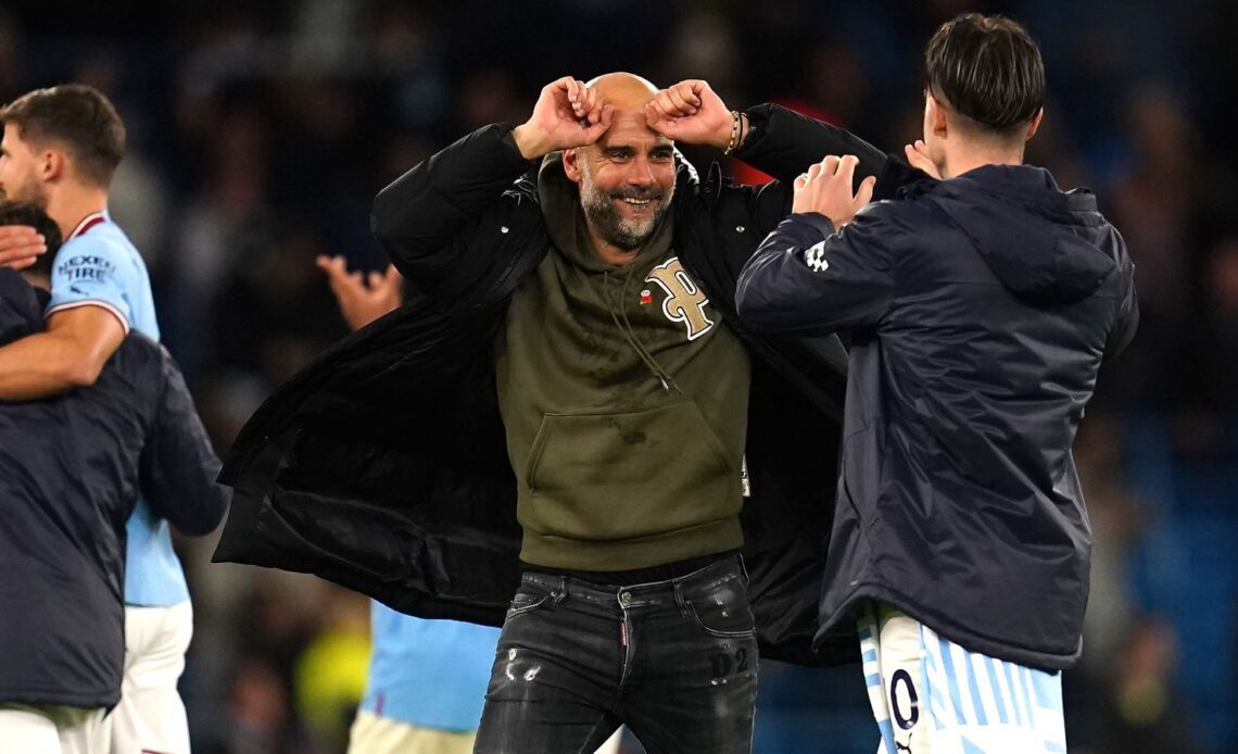 Guardiola reacts to Man City win