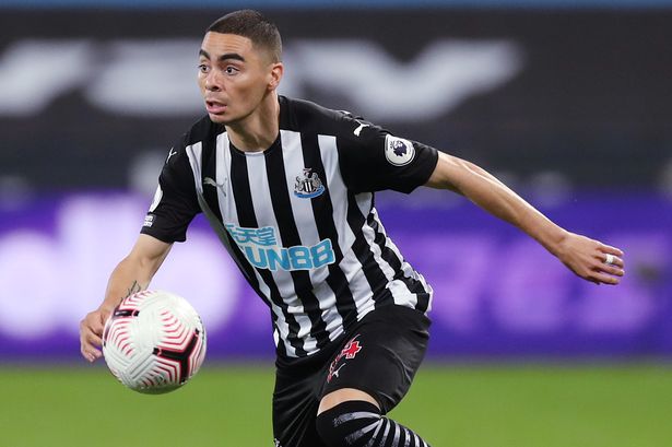 Manchester United and Arsenal both showed an interest in Miguel Almiron