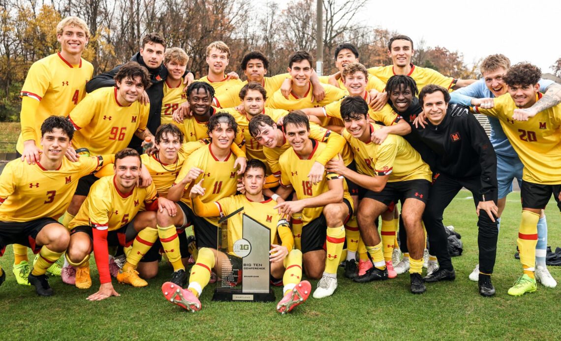 2022 Men's Soccer Big Ten Championship team