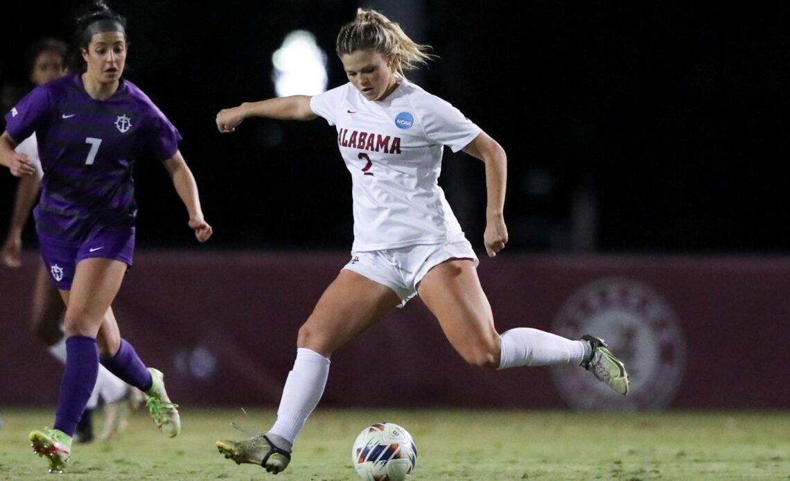 No. 1 seed Alabama Soccer Hosts No. 2 Seed Duke in Quarterfinals of the NCAA Tournament