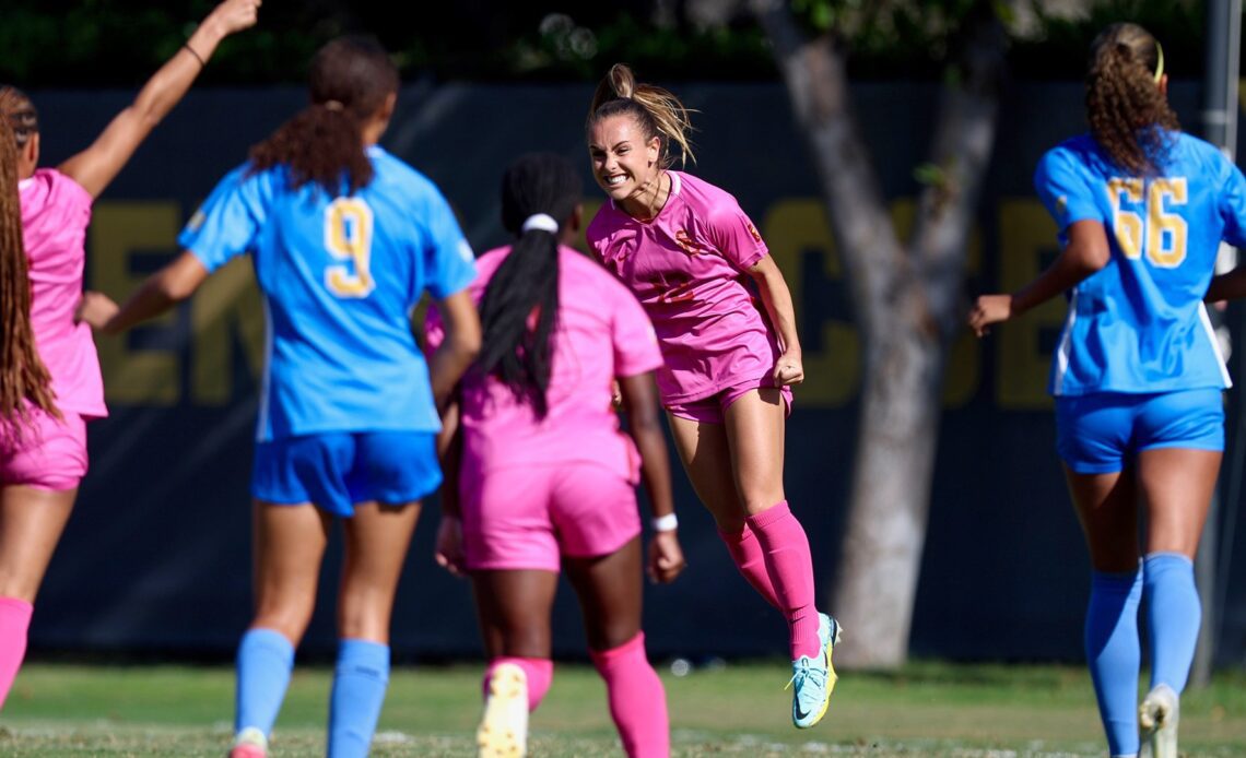 No. 14 USC Women's Soccer Shuts Down No. 1 UCLA, 2-0