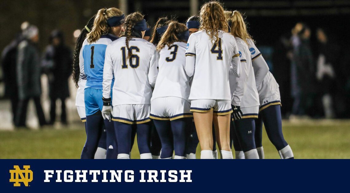 Notre Dame’s Season Comes to Close with 2-0 Loss to UNC In NCAA Quarterfinals – Notre Dame Fighting Irish – Official Athletics Website