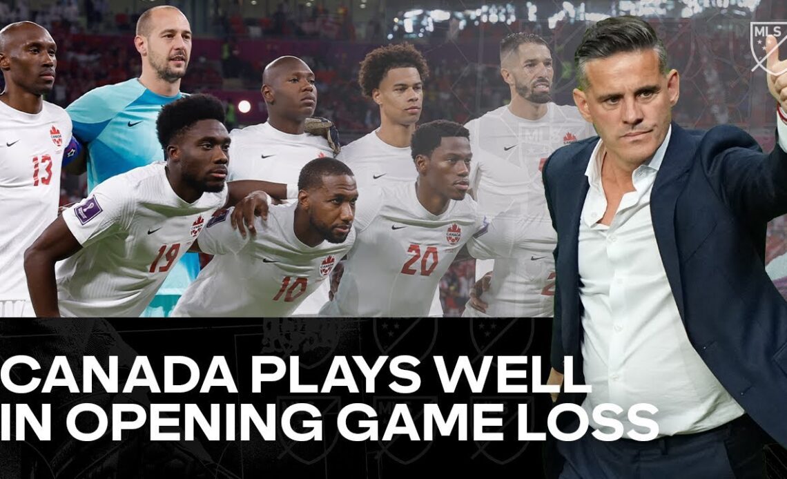 Plenty of positives to take from Canada's loss to Belgium