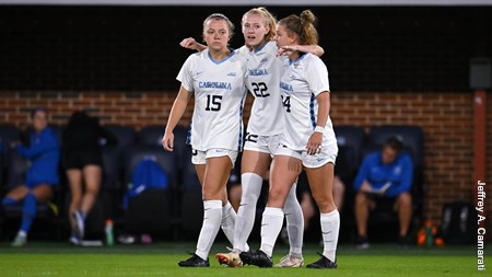 Seven Tar Heels Named Women's Soccer All-ACC