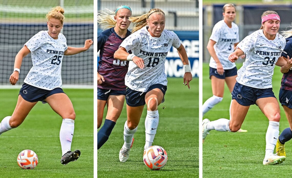 Three Nittany Lions Earn All-North Region Honors