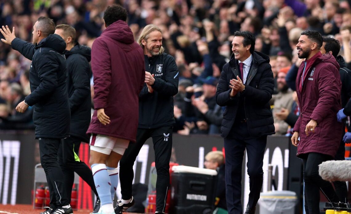 Aston Villa boss Unai Emery