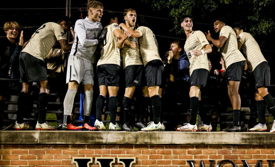 Wake Forest Selected For 12th-Straight NCAA Tournament Appearance