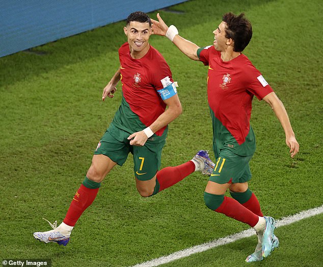 Cristiano Ronaldo shrugged off his Manchester United exit with a World Cup goal for Portugal
