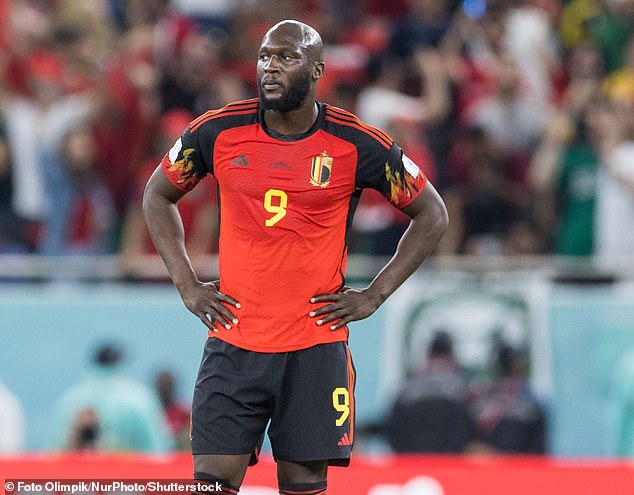Lukaku touched the ball three times in a 10-minute World Cup cameo for Belgium on Sunday