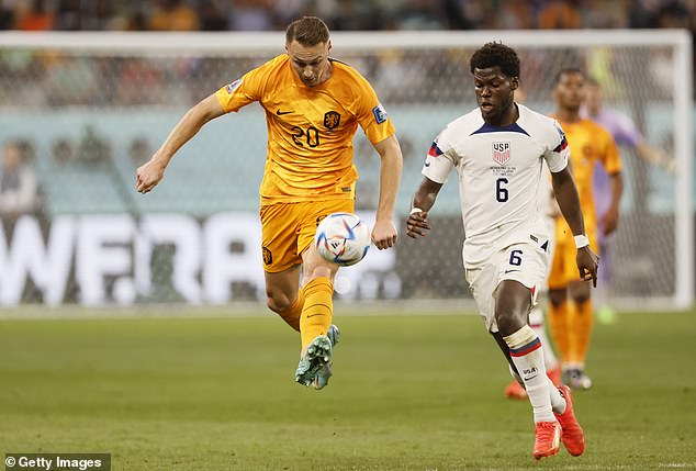 Musah was part of the powerhouse midfield that headed the USA's charge to the last-16