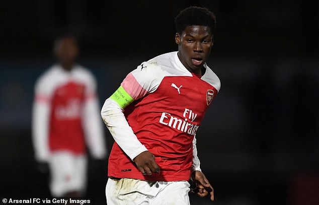 The midfielder played at Arsenal's youth setup with the Under-18 side from 2018-19