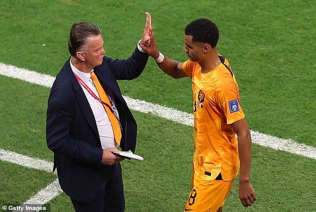 van Gaal has helped oversee Gakpo's tremendous form in the World Cup for Netherlands