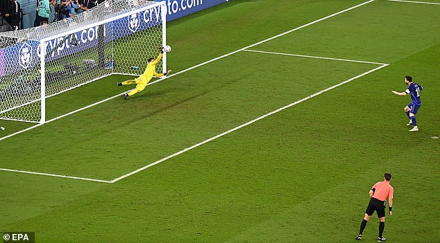 Record-breaking Poland goalkeeper Wojciech Szczesny brilliantly saved a Leo Messi penalty