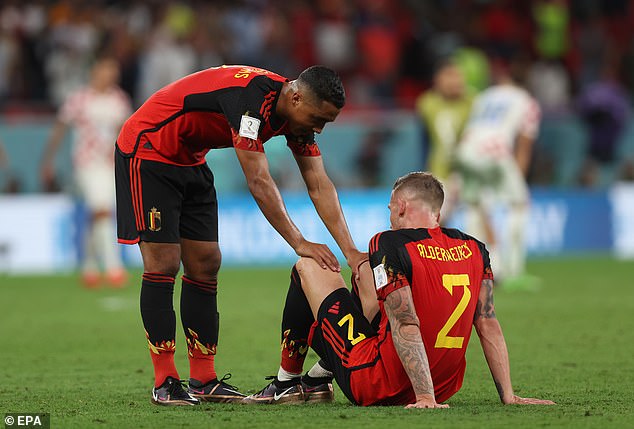 The Red Devils crashed out in the World Cup group stages after failing to beat Croatia