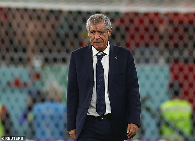 Fernando Santos was sacked on Thursday after his side's shock World Cup quarter-final exit