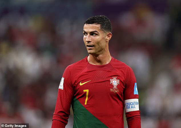 Ronaldo has been keeping himself in shape following Portugal's World Cup quarter-final exit